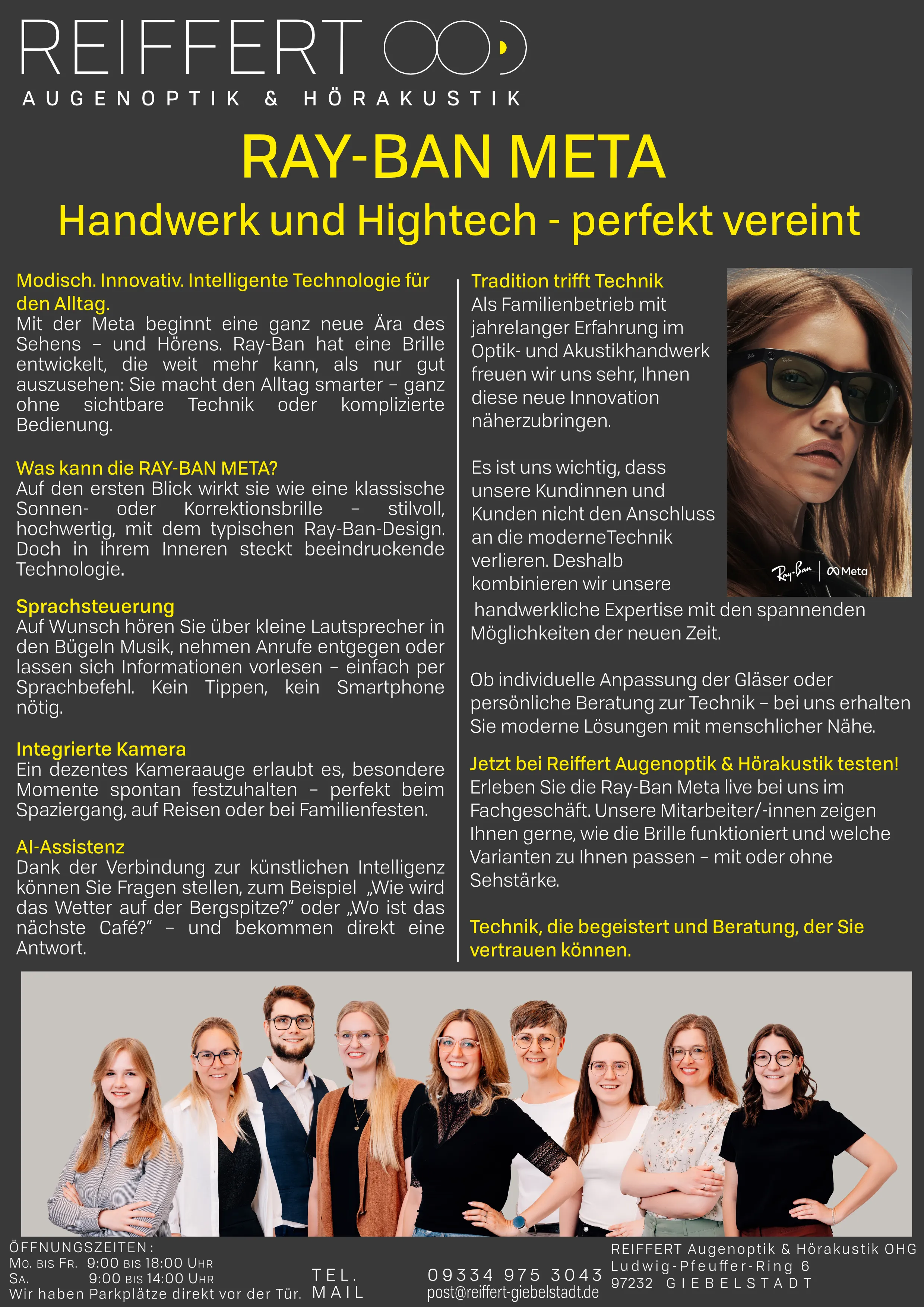 Anzeige Ray-Ban