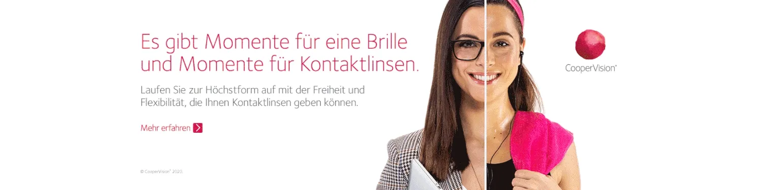 Dual-Wear Kontaktlinsen-Kampagne